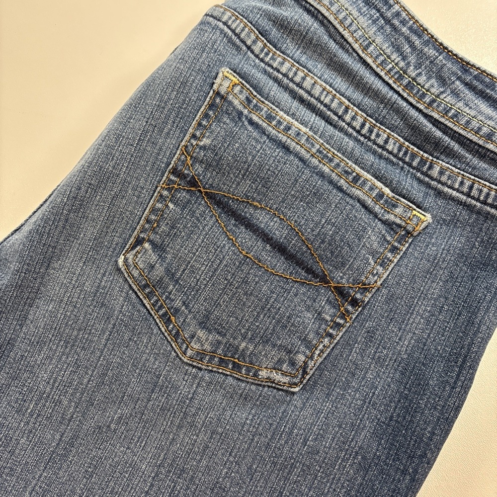 Womens Bootcut Jeans Size 11 Regular Mid Rise Denim Stretch Flare Y2K SO